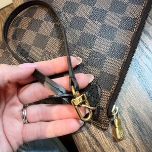 Louis Vuitton Damier Ebene Wristlet